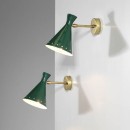 A pair of wall lamps len