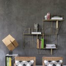 Musa shelf by Alessandro D'Angeli Gold