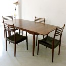 50s Danish Palisader dining table