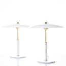 A pair of 70s Ewa table lamps