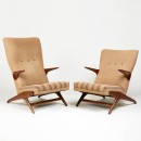 Pair of Scandinavian Design Armchairs, 1950s