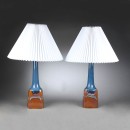 A pair of Soholm Ceramic Table Lamps