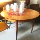 60’s Danish round dining table